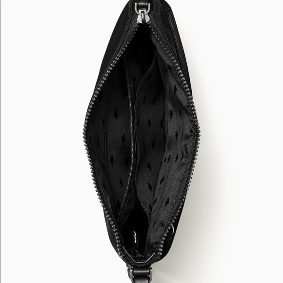 NWT! Kate Spade black nylon crossbody bag - Picture 3 of 3